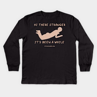 Hi Stranger Kids Long Sleeve T-Shirt